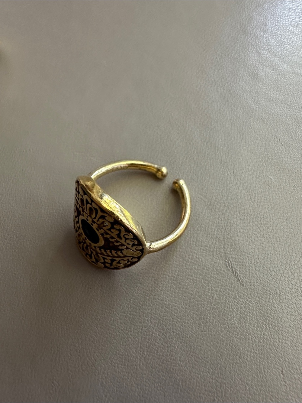 Alex and Ani gold evil eye ring - Picture 2 of 2